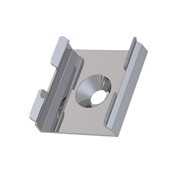 Metall-Montageklammer f�r Radium Aluminium-Profil SMALL