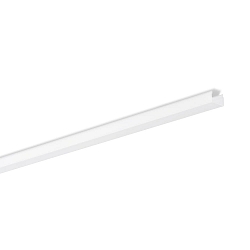 Abdeckung F 26/5/C2 f�r Aluminium-Profil MEDIUM SQUARE, eckig + hoch, matt / diffus, L�nge 300cm