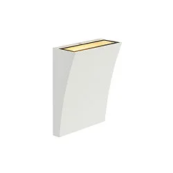 DELWA WIDE, Outdoor LED Wandleuchte, IP44, 10W 3000K 910lm 100°, weiß