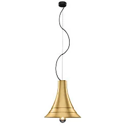 Pendelleuchte BATO 35 PD, Ø 35cm, E27, Messing gebürstet