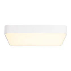 LED Decken-/Pendelleuchte MEDO 60 SQUARE, 60 x 60cm, 39W 3000K 3300lm 105°, dimmbar 1-10V, schwarz