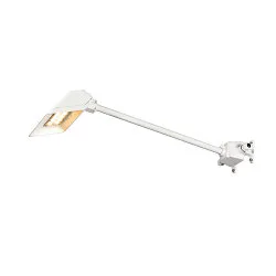 Outdoor LED Displayleuchte TODAY PRO, IP65 IK02, 230V, 29W 4000K 2800lm 140°, Kopf drehbar + neigbar 90°, schaltbar, weiß