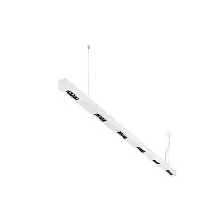 Premium-LED Pendelleuchte Q-LINE PD, 200cm, für BAP, 85W, TRIAC dimmbar, Weiß, 3000K 4200lm