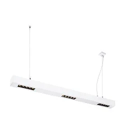 Premium-LED Pendelleuchte Q-LINE PD, 100cm, für BAP, 45W, TRIAC dimmbar, Weiß, 4000K 2300lm