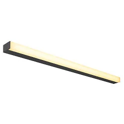 LED Wand- und Deckenleuchte SIGHT 115 CW, IP20 IK02, 114cm, 38W 3000K 3100lm 120°, schaltbar, schwarz