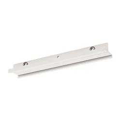 Joint connector for S-TRACK 3-Phase high-voltage track, traffic white RAL 9016