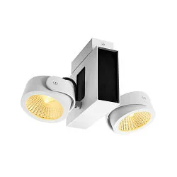 Premium-LED Wand- und Deckenleuchte TEC KALU CL, Double, TRIAC dimmbar, 31W 1900lm