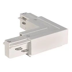 L-Verbinder für 3-Phasen HV-Schiene, Erde innen, Eckverbinder 2, schwarz