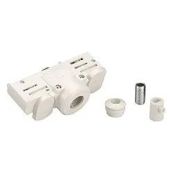 EUTRAC Pendelleuchten-Adapter für HV 3-Phasen Schiene, schwarz