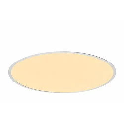 LED Ceiling recessed luminaire MEDO 60 EL, frame version, Ø 60.6cm, 36W 3000/4000K 105°, white