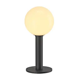 Outdoor Stehleuchte GLOO PURE 44 Pole, E27, IP44 IK04, Schirm Ø 20cm, Höhe 44cm, Anthrazit