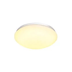 Outdoor LED Wand- und Deckenleuchte LIPSY® 30 DOME, IP44 IK02, bombiert, Ø 30cm, 13.5W 3000/4000K 1600lm, weiß