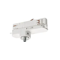 Zubehör für 3-Phasen Stromschiene S-TRACK PHASE & DALI - Pendelleuchten-Adapter, für offene Kabel, DALI steuerbar, weiß