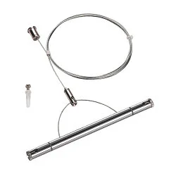 Zubehör für TENSEO Niedervolt-Seilsystem ABHÄNGESET, chrom