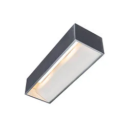 LED Wandleuchte LOGS IN L, Up/Down, indirekt, CRi >90, TRIAC dimmbar, 18W 3000K 1600lm, alu / weiß