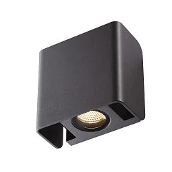 LED Außenwandleuchte MANA OUT, 12W, 60°, 3000K, 325lm, IP65, dimmbar, anthrazit