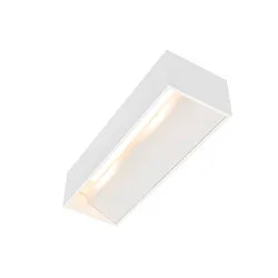 LED Wandleuchte LOGS IN L DTW, Up/Down, indirekt, CRi >90, Dim-To-Warm, 21W 2000-3000K 1390lm, weiß