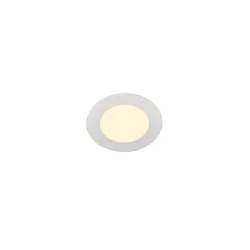 LED Ceiling recessed luminaire SENSER 12 LED, round, 470lm, IP20, white, 3000K