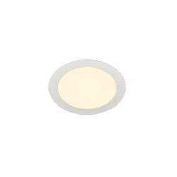 LED Ceiling recessed luminaire SENSER 18 LED, round, 950lm, IP20, white, 3000K