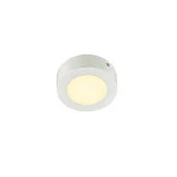 LED Wall / Ceiling luminaire SENSER 12 CW, round, IP20, white, 8,2W, 3000K, 480lm
