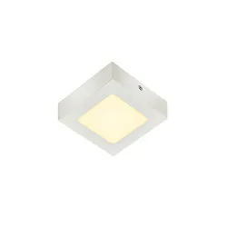 LED Wand-/Deckenleuchte SENSER 12 CW, eckig, IP20, weiß, 8.2W 3000K