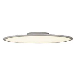 LED Ceiling luminaire PANEL 60 DALI LED, round, 42W, 110°, 4000K, 3350lm, gray