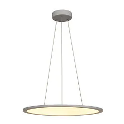 LED Pendelleuchte PANEL 60 DALI LED, rund, 42W, 110°, 3000K, 3150lm, grau