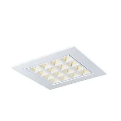 LED Deckeneinbauleuchte LED PAVONO 600x600, 100°, UGR 16, weiß, 4000K, 3350lm