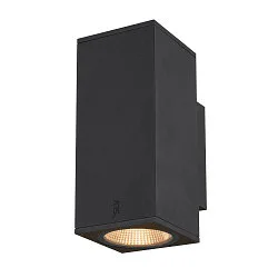 Premium-LED Outdoor Wandleuchte ENOLA SQUARE UP/DOWN CCT, IP65 IK02, Größe M, 19W 3000/4000K 1480/1680lm 38°, CRi>90