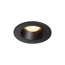 LED Ceiling recessed luminaire NUMINOS DL S, 3000K, IP20, 20°, 690lm, UGR 18, black/black