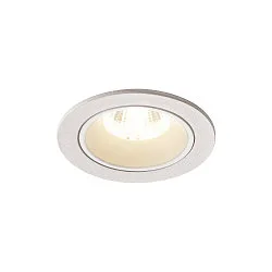 LED Deckeneinbauleuchte NUMINOS DL S, 4000K, IP20, 40°, 790lm, UGR 18, Weiß / Weiß