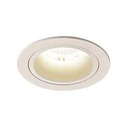 LED Deckeneinbauleuchte NUMINOS DL M, 4000K, IP20, 55°, 1750lm, UGR 21, Weiß / Weiß