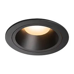 LED Ceiling recessed luminaire NUMINOS DL L, 2700K, IP20, 20°, 2150lm, UGR 20, black/black