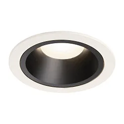 LED Deckeneinbauleuchte NUMINOS DL L, 4000K, IP20, 55°, 2350lm, UGR 23, Weiß / Schwarz