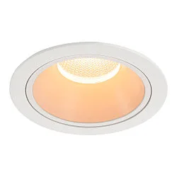 LED Deckeneinbauleuchte NUMINOS DL XL, 2700K, IP20, 40°, 3500lm, UGR 18, Weiß / Weiß
