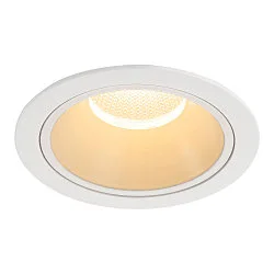LED Deckeneinbauleuchte NUMINOS DL XL, 3000K, IP20, 55°, 3550lm, UGR 19, Weiß / Weiß