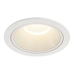 LED Deckeneinbauleuchte NUMINOS DL XL, 4000K, IP20, 20°, 3800lm, UGR 18, Weiß / Weiß