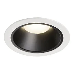 LED Deckeneinbauleuchte NUMINOS DL XL, 4000K, IP20, 40°, 3600lm, UGR 21, Weiß / Schwarz