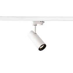LED 3-Phase luminaire NUMINOS PHASE S, 2700K, 24°, 980lm, white/black
