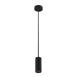 LED Pendant luminaire NUMINOS PD PHASE S, 2700K, 60°, 980lm, black/black