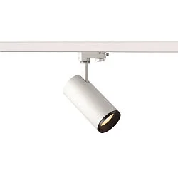 LED 3-Phasen Strahler NUMINOS PHASE M, 230V / 500mA, CRi >90, dimmbar, 20W 3000K 1970lm 36°, UGR <13, Weiß / Schwarz