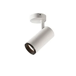 LED Ceiling luminaire NUMINOS SPOT PHASE M, 4000K, 36°, 2120lm, white/black