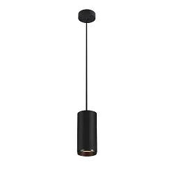 LED Pendelleuchte NUMINOS PD PHASE L, 2700K, 24°, 2440lm, schwarz / schwarz