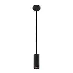 LED Pendelleuchte NUMINOS PD DALI S, 2700K, 60°, 980lm, schwarz / schwarz
