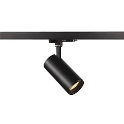LED 3-Phasen Leuchte NUMINOS DALI M, 2700K, 24°, 1925lm, schwarz/schwarz, 24°, 1925lm, Schwarz / Schwarz