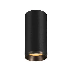 LED Ceiling luminaire NUMINOS CL DALI M, 2700K, 36°, 1935lm, black/black
