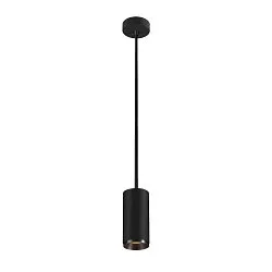 LED Pendelleuchte NUMINOS PD DALI M, 3000K, 24°, 1955lm, schwarz / schwarz