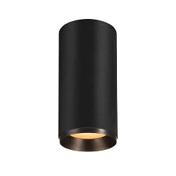 LED Ceiling luminaire NUMINOS CL DALI L, 2700K, 36°, 2400lm, black/black