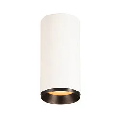 LED Ceiling luminaire NUMINOS CL DALI L, 2700K, 36°, 2400lm, white/black
