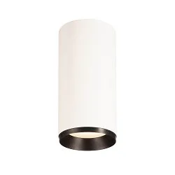 LED Deckenleuchte NUMINOS CL DALI L, 4000K, 60°, 2715lm, weiß / schwarz